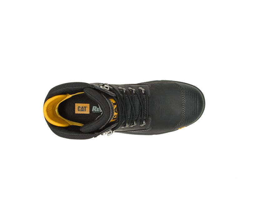 Botas De Trabajo Impermeables Caterpillar Invader Hiker - Punta Compuesta, Antideslizantes, Ideales Para Exteriores