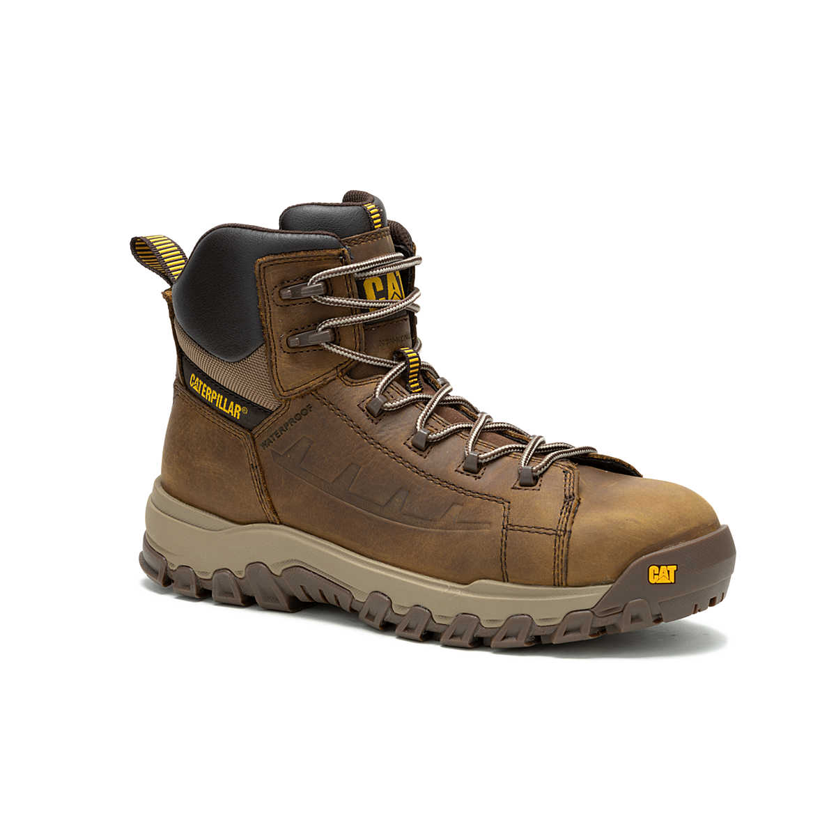 Cat Threshold Rebound Botas de Trabajo Caterpillar Impermeables con Punta Compuesta de Carbono para Hombre CATERPILLAR ECUADOR